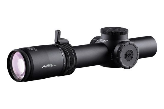 Primary Arms RDB PLXc 1-8 LPVO features a black anodized finish